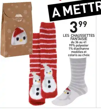 Stokomani Les chaussettes fantaisie offre