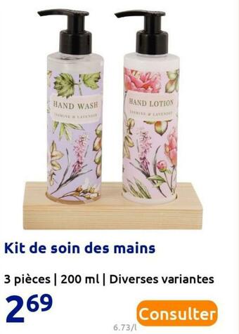 Kit de soin des mains
