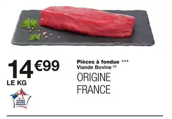 Monoprix Pièces à fondue viande bovine offre