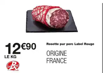 Monoprix Label rouge rosette pur porc offre