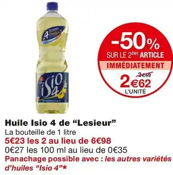 Lesieur huile isio 4