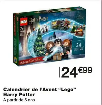 Monoprix Lego calendrier de l’avent offre