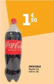 Auchan Supermarché Coca cola - regular offre