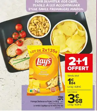 Carrefour Market Lay’s chips offre