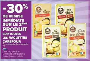 Carrefour Market Carrefour bon plan sur toutes les raclettes de la marque carrefour offre