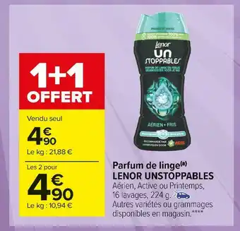 Lenor parfum de linge