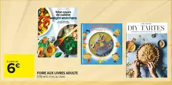 Carrefour Market Foire aux livres adulte offre