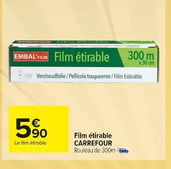 Carrefour Market Carrefour film étirable offre