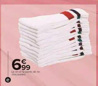 Carrefour Market Mi-chaussettes sport homme offre