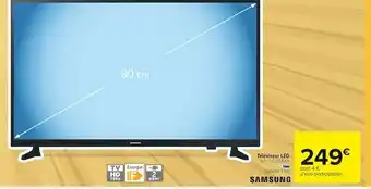 Carrefour Market Samsung téléviseur led offre
