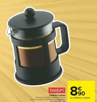 Carrefour Market Bodum cafetière à piston offre