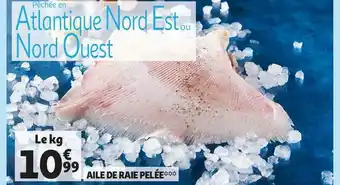 Auchan Aile de raie pelée offre