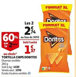 Doritos tortilla chips