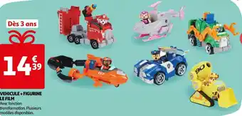 Auchan Vehicule + figurine le film offre