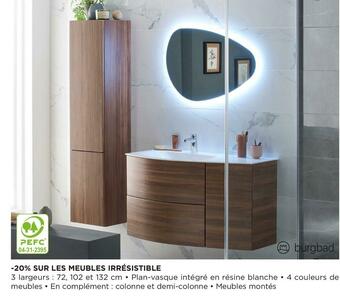 Lapeyre Burgbad bon plan sur les meubles irrésistible offre