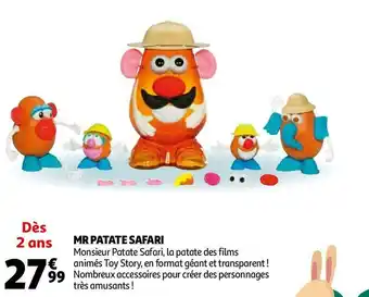 Auchan Mr patate mr patate safari offre