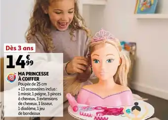 Auchan Ma princesse à coiffer offre