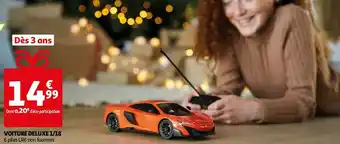 Auchan Voiture deluxe 1/18 offre