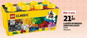 Lego la boîte de briques créatives