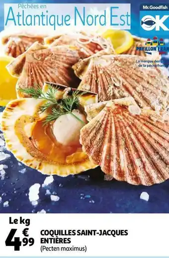 Auchan Coquilles saint-jacques entières offre