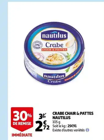 Nautilus crabe chair & pattes