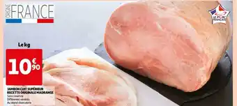 Auchan Madrange jambon cuit supérieur recette originale offre