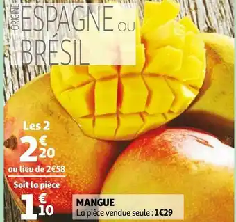 Auchan Mangue offre