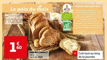 Pain bio complet