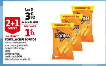 Auchan Doritos tortilla chips offre
