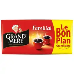 Auchan Café Moulu Grand'mère Familial offre
