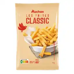 Auchan Frites Classic Surgelées Auchan offre