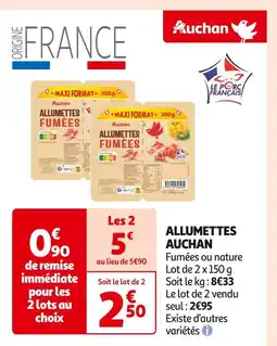 Auchan Supermarché AUCHAN ALLUMETTES offre