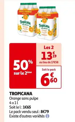 Auchan Supermarché TROPICANA offre