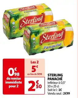 Auchan Supermarché STERLING PANACHÉ offre