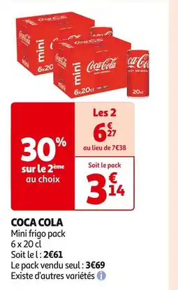 Auchan Supermarché COCA COLA offre