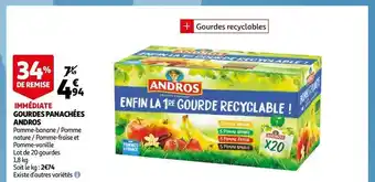 Andros gourdes panachées
