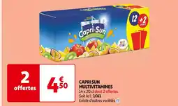 Auchan Supermarché Capri Sun Multivitamines offre