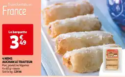 Auchan Supermarché AUCHAN LE TRAITEUR 4 NEMS offre