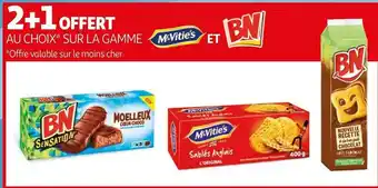Auchan Bn bon plan sur la gamme de la marque bn offre