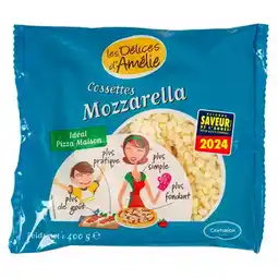 Auchan Cossettes De Mozzarella Les Délices D'amélie offre