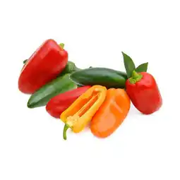 Auchan Mini Poivrons Tricolores offre