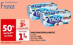 Auchan Supermarché NESTLÉ YAOS STRACCIATELLA offre