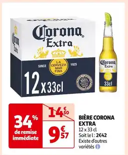 Auchan Supermarché CORONA EXTRA BIÈRE offre