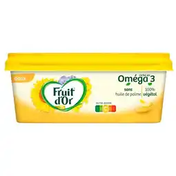 Auchan Margarine Oméga 3 Fruit D'or offre