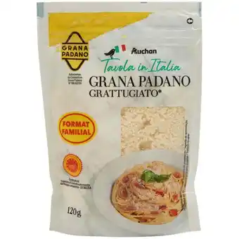 Auchan Grana Padano Râpé Aop Auchan Tavola In Italia offre