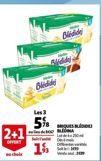 Blédina briques blédidej