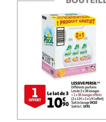 Auchan Persil lessive* offre
