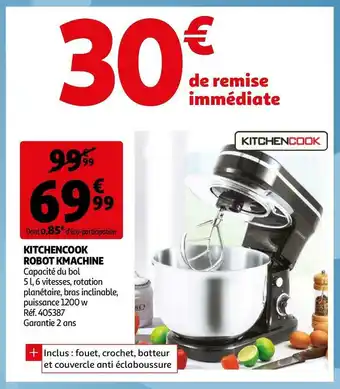 Auchan Kitchencook kitchencook robot kmachine offre