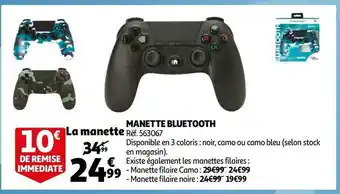 Auchan Manette bluetooth offre