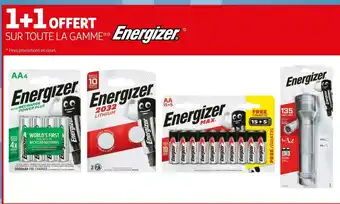Energizer bon plan sur toute la gamme energizer